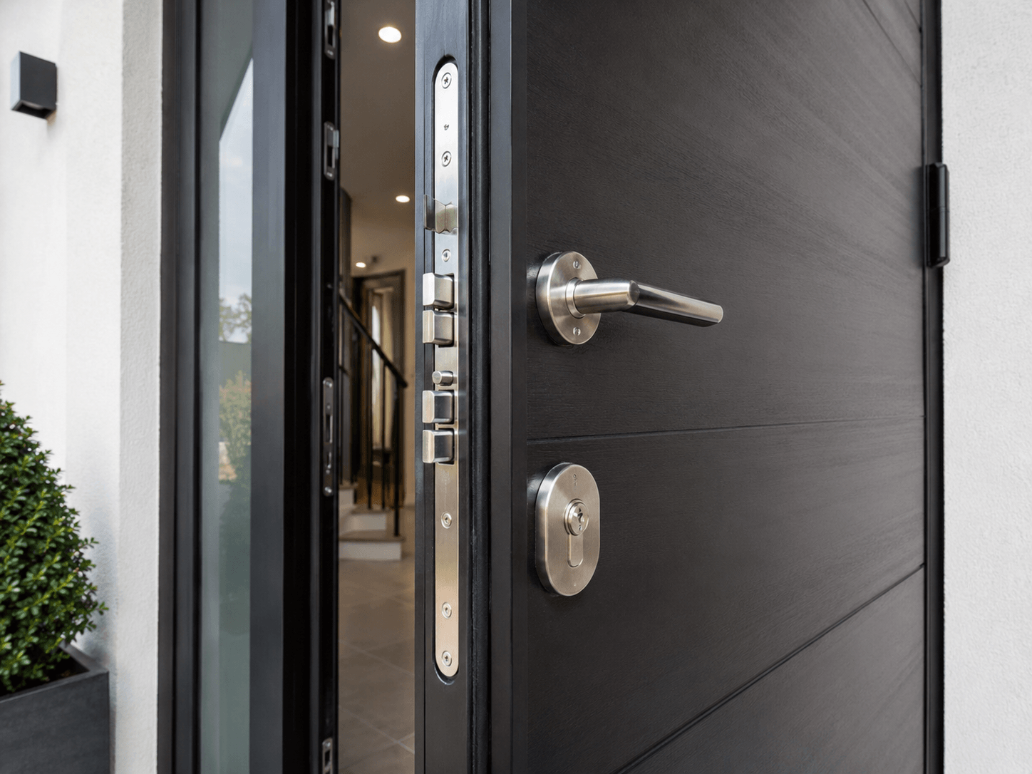 Apertura porte a Lusciano